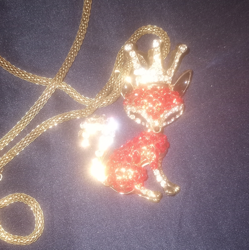 Fox Pendent necklace